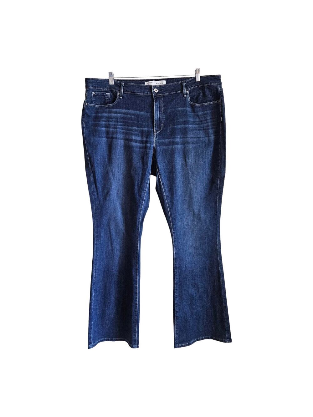 LEVI STRAUSS SIGNATURE Women's 24 Bootcut Medium Blue 41 Waist x 31.5 Inseam